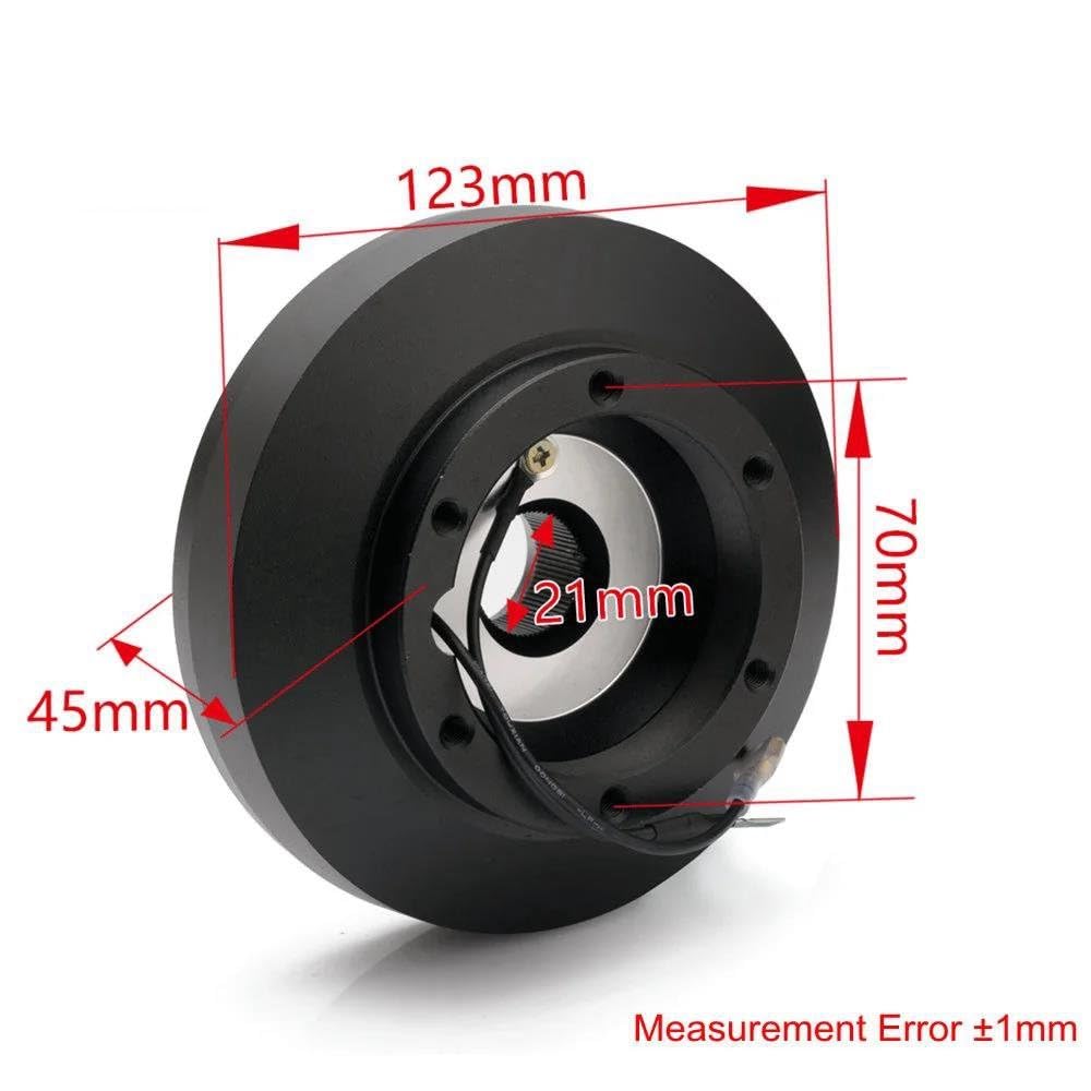 Ejes De Volante De Coche Para Mercedes Para Benz W123 W124 W126 190E HUB-K195H Volante Deportivo De Aluminio Adaptador De Cubo Corto Autopartes