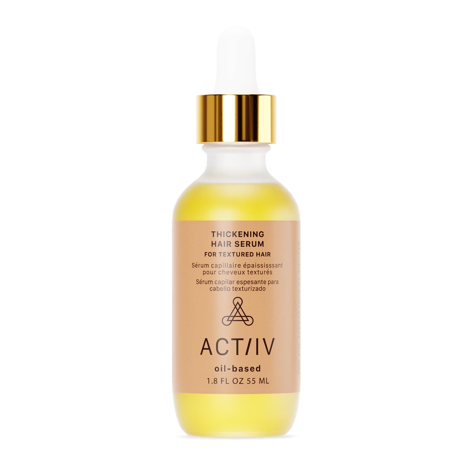 ACTIIV Densifying Hair Serum - Oil Based | For Textured Hair, 1.8 Fl Oz