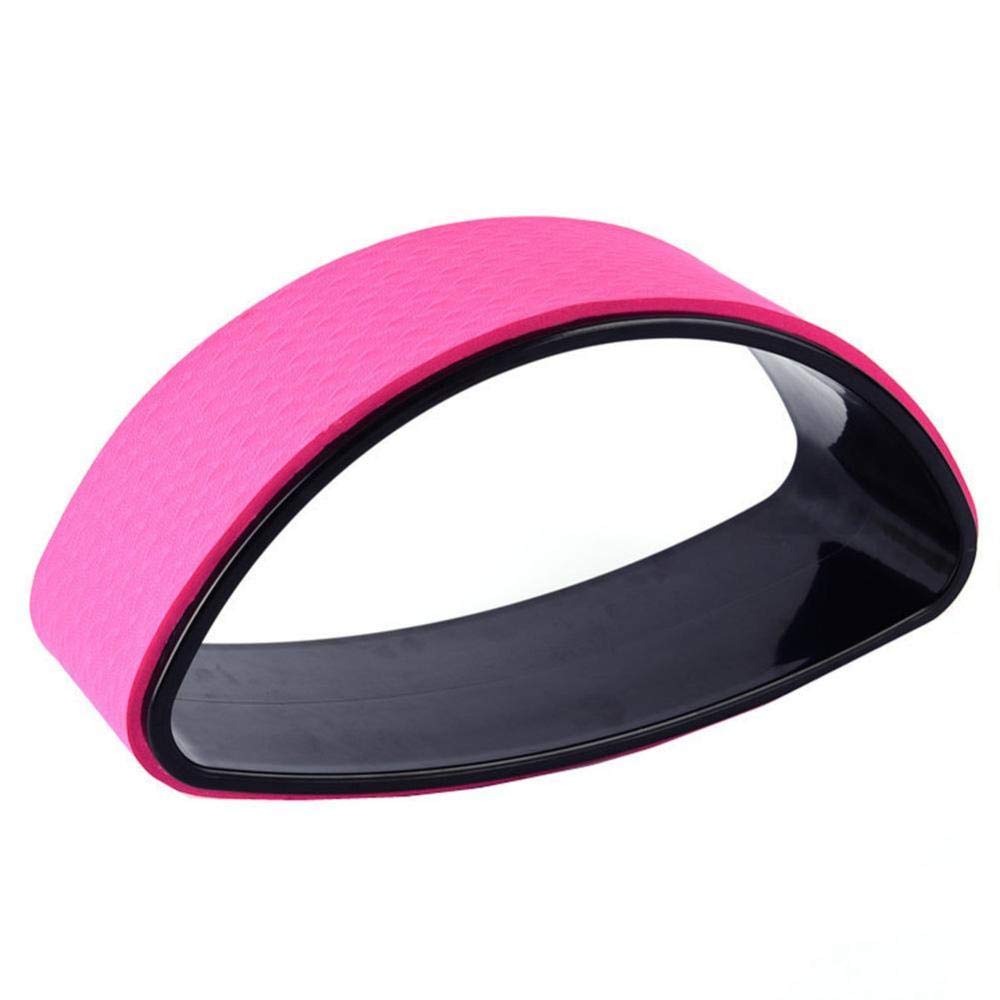 anillo de yoga, Rodillo circular de pilates media caña, herramienta for entrenar la espalda, moldear cintura, aro, adelgazamiento, yoga, fitness, cuidado personal
