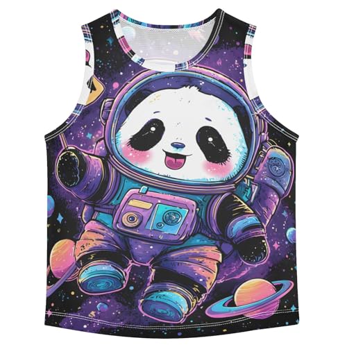Boys' Tank Top Shirt Panda Astronaut Sleeveless T-Shirts