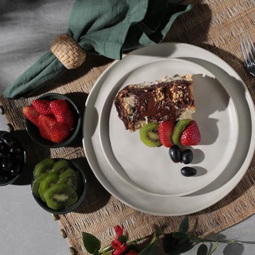 Conjunto 6 Pratos Raso Bio Rustic 27,5 cm