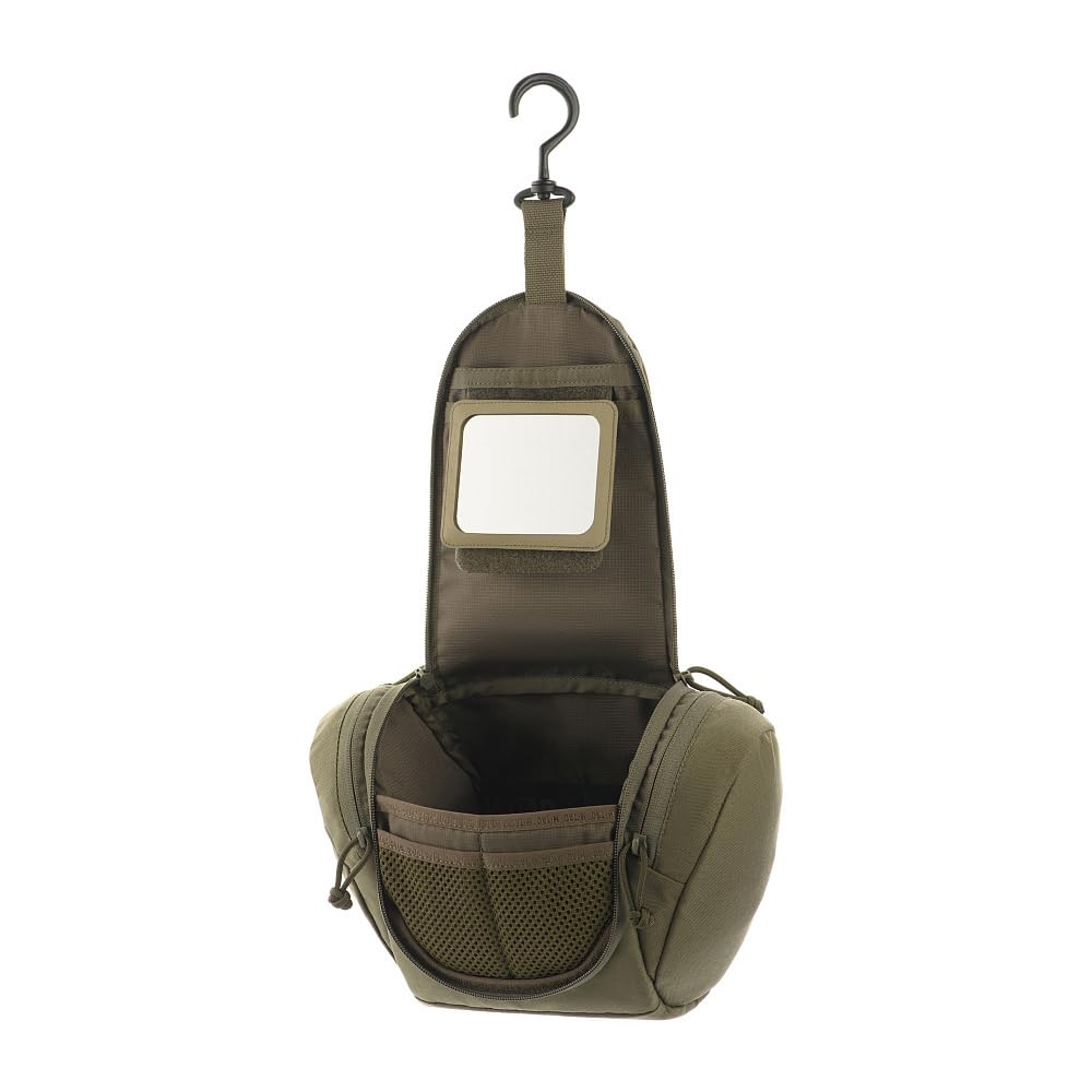 M-Tac taktyczny pojemnik na kosmetyki Elite Gen.II – torebka na podróże i kosmetyki wojskowe, Cordura 500D, wodoodporna, kompaktowa, na outdoor, kemping, Bundeswehr & Airsoft, Ranger Green