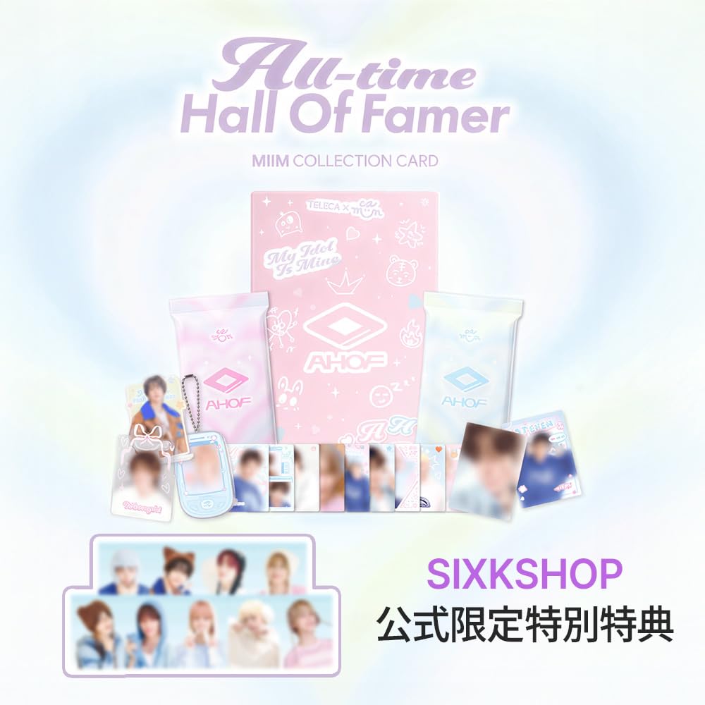 Amazon.co.jp: 【AHOF×SixKshop公式 AHOF MIIM COLLECTION CARD 公式