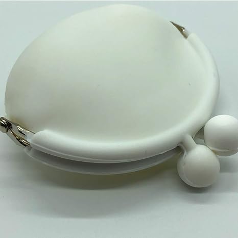 Amazon Co Jp A Craft シリコン 小物入れ がま口 財布 ポーチ 小銭入れ アクセサリー 収納 カラー多数 ホワイト シューズ バッグ