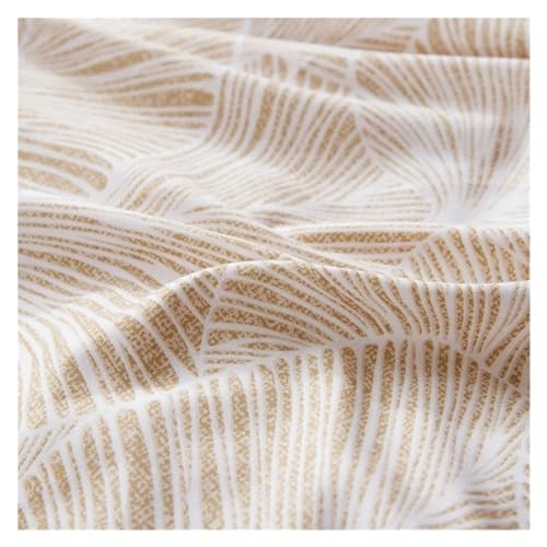 Couvercle de couette plante queen avec taies d'oreiller en polyester lit double