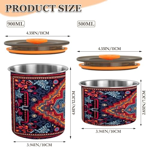 Contenedor de Café Hermético de Acero Inoxidable 500 ml miniatura 2