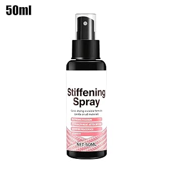 Fabric Stiffener Spray 50ml Fast Acting Non Greasy Long Lasting