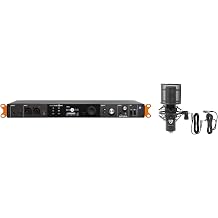 Arturia AudioFuse 16Rig Bundle 16-Channel USB-C Audio Interface with ADAT, MIDI, 24-bit 192kHz, RCM PRO Large Diaphragm Cardioid Condenser Studio Microphone, 2-items