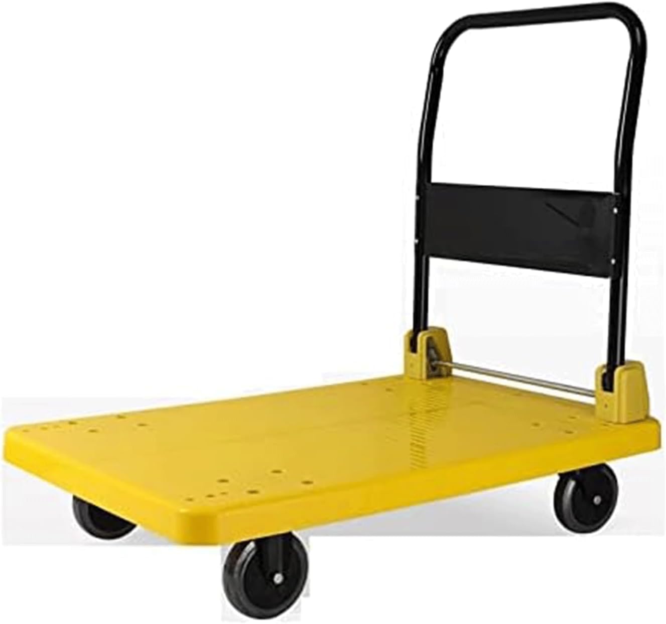 Carrello Piatto portatileCarrello Pieghevole in metalloCarrello Mobile a Quattro ruoteCarico 150 kg/300 kgCarrello piattoCarrello for Bagagli