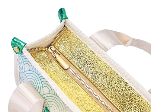 Canvas Tote Bag for Women Casaul Shoulder Bag Small Crossbody Satchel for Work Vacation3