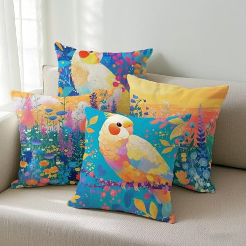 Housse de coussin 35x35cm imperméable pour protéger canapé et salon