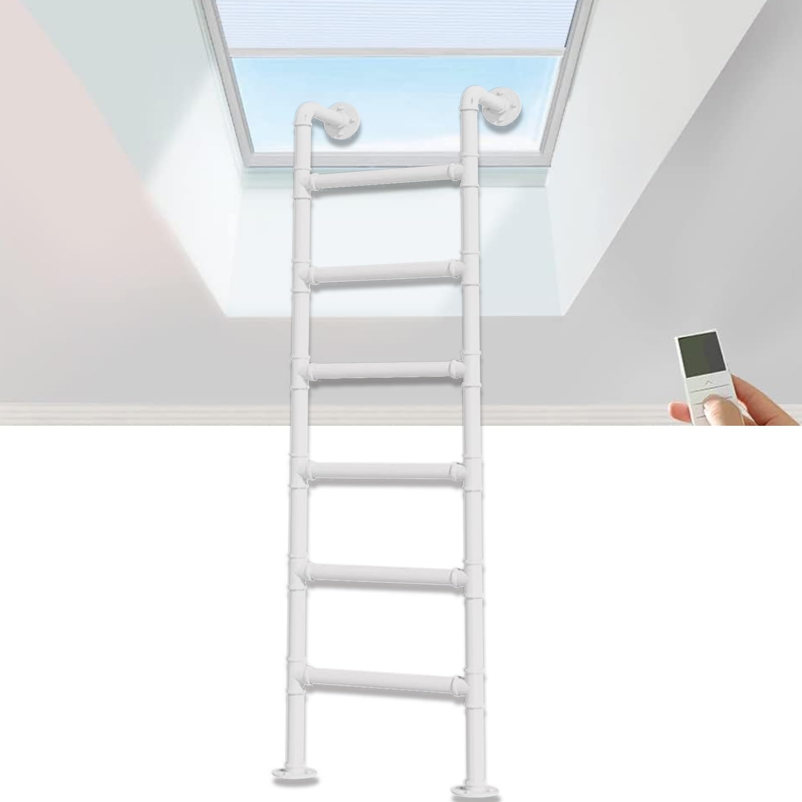 Escalera de pozo de ventana: la solución metálica de altura para salidas seguras de sótanos