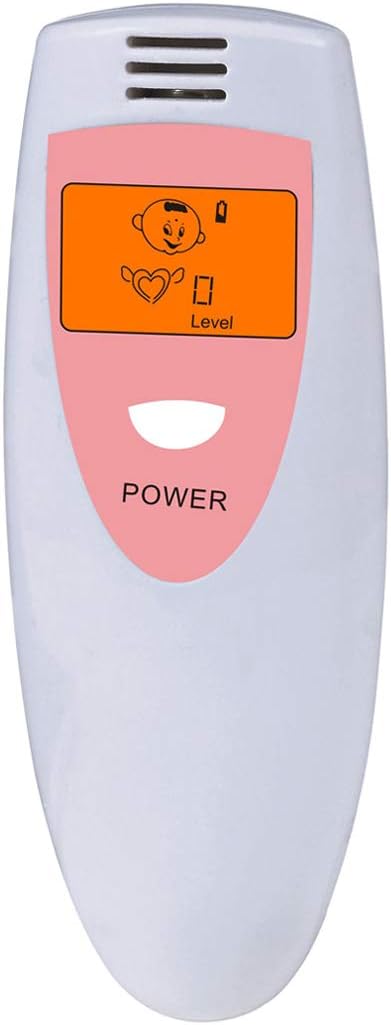 Pocket Bad Breath Tester Odor Detector Health Care Gadgets Breathalyzer Analyzer Breathe Smell Checker (Pink)
