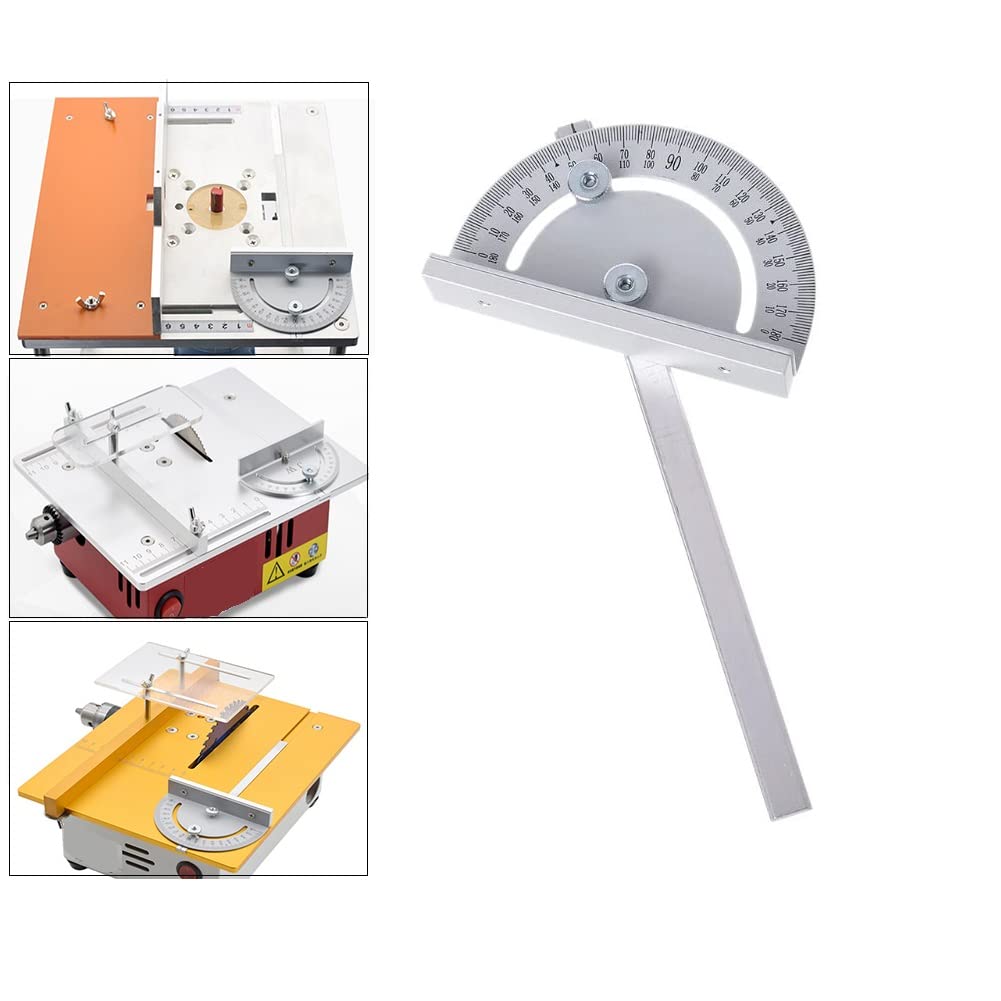Règle Goniomètre 4 Volets En Acier - Mesure D'angle De 0° à 170° - Pour Travail Du Bois, Carrelage, Plafond - Outil De Traçage Et Report D'angles