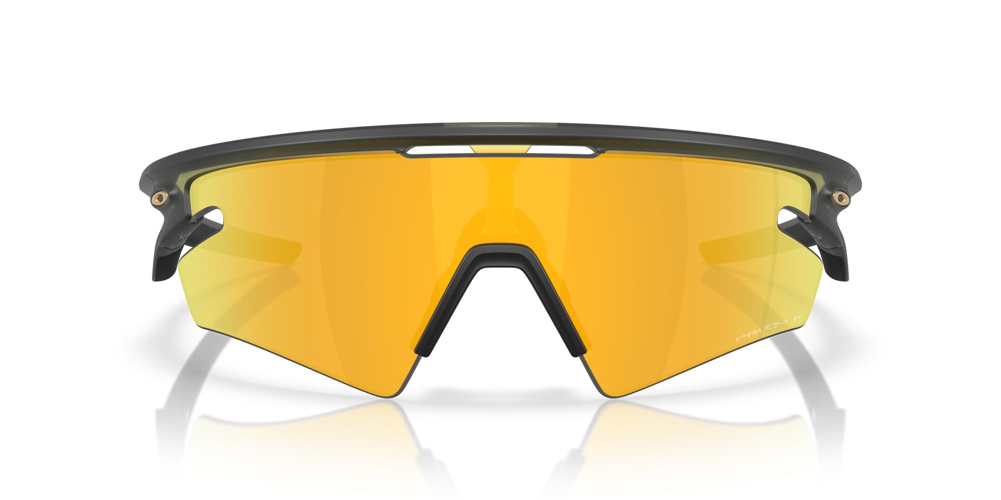 Oakley Unisex Sunglasses Matte Olive Ink Frame, Prizm 24K Polarized Lenses, 36MM