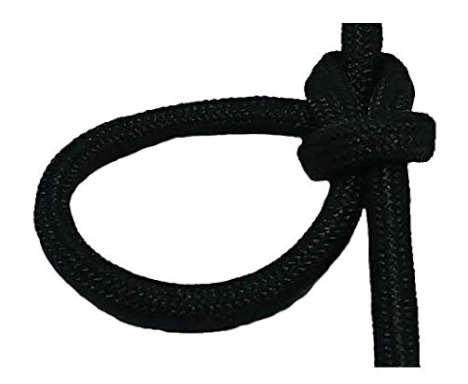 Dyneema SK78 - Cuerda fuerte para yates marinos, vela, camping, 10 metros (4 mm, negro)