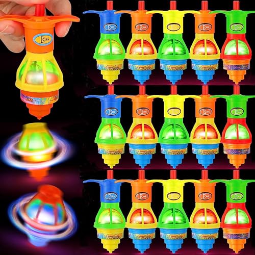 Peonzas Luminosas Niños Regalos Cumpleaños Niños Colegio Invitados Led Peonza Relleno Piñatas Infantil Trompos Juguetes Detalles Comunion Trompo Mini Regalitos Guarderia Alumnos Primaria