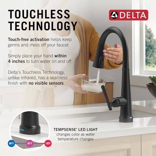 Image of Touch2O Technology Kitchen Faucet with Touchless Technology