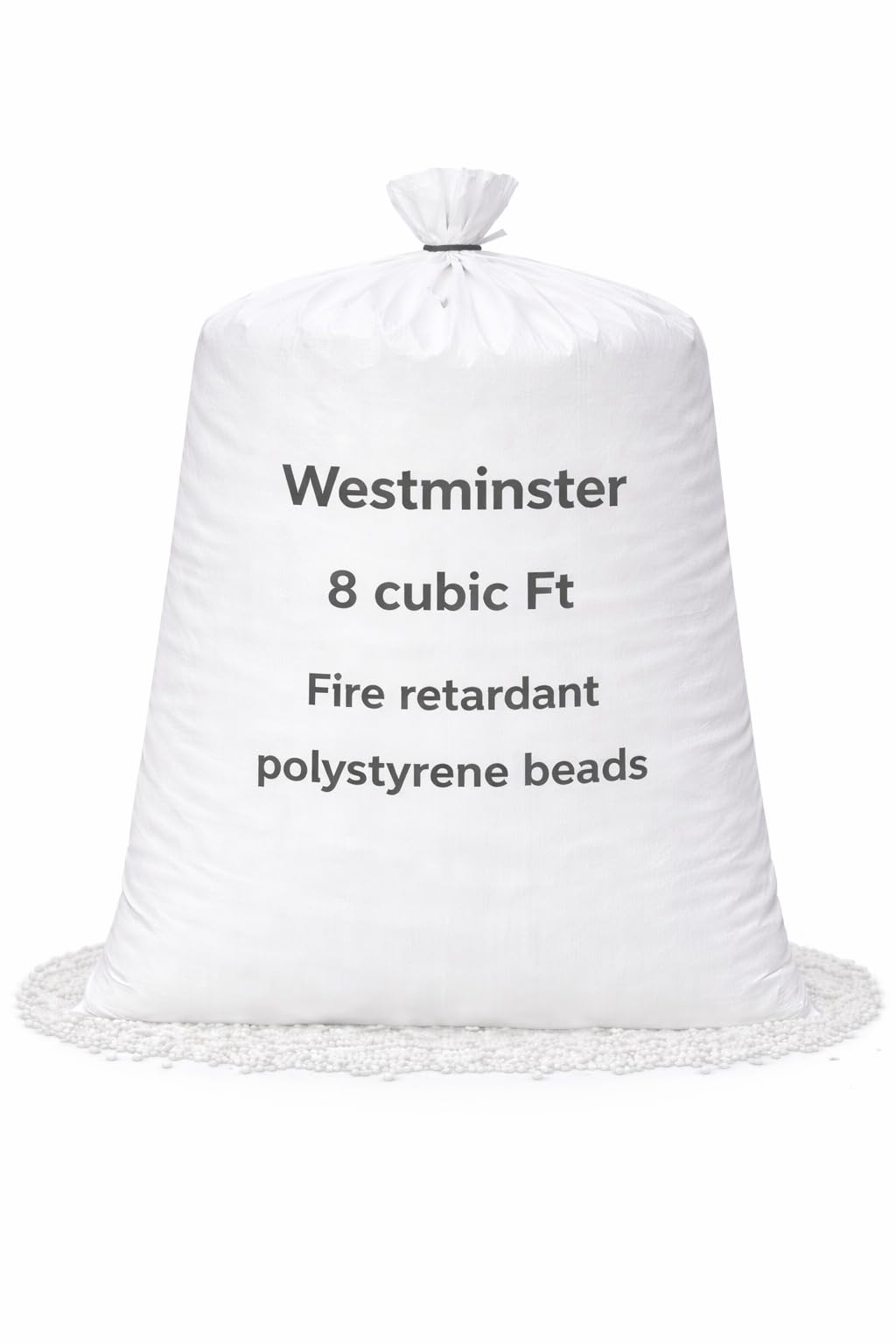 Bean Bag Filling Refill Booster Polystyrene Extra Beads Top Up Bag Beans Balls Various Sizes (8 Cubic Feet) โ image 1