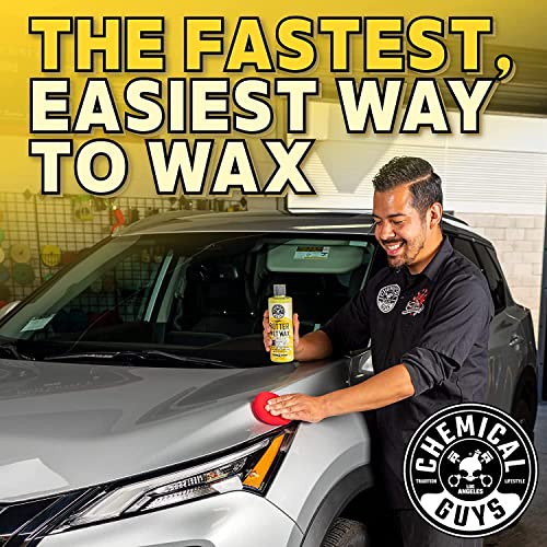 Chemical Guys WAC_201 Butter Wet Wax, Deep Wet Shine for Cars, Trucks, SUVs, RVs & More, 128 fl oz (1 Gallon) + ACC139 Secondary Container Dilution Bottle with Spout Cap, 16 oz, 3 Pack - image 3
