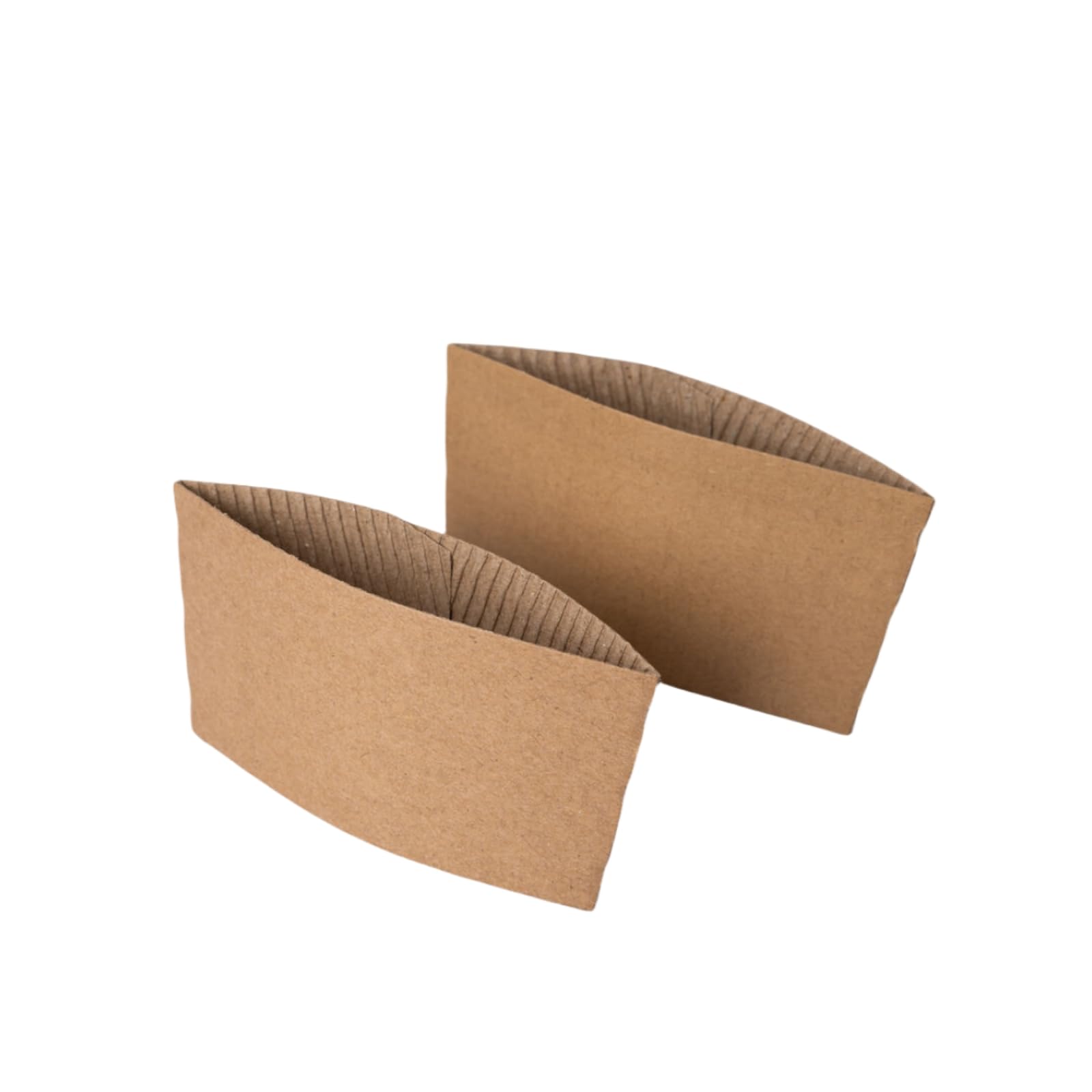 RACETOP 100 Pack Paper Coffee Cup Sleeves, Fits 12 oz - 24 oz Hot Disposable Paper Cups
