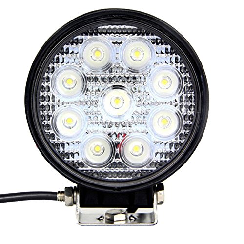 Vheelocityin 9 Led Circle Cree Auxiliary Fog Lamp for Cars