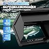 Fishfinder Portatile IPS da 5 Pollici con 17 LED IR e Cavo da 20m - Telecamera da Pesca 1080P con Angolo Ampi 220° - Impermeabile IP68,Telecamera Subacquea per Barca, Pesca sul Ghiaccio, Mare e Fiume