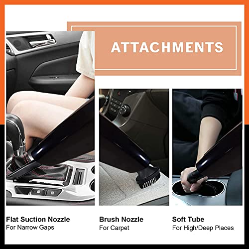 Image of Aetrius Powerful Portable & High Power 4500PA 120W 12V Vacuum Cleaner for car use with 5m Lengh Cord Handheld Vacuum Cleaner