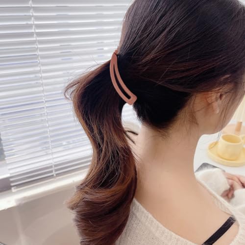Juego de 8 Pinzas Banana Clips para Cabello miniatura 3
