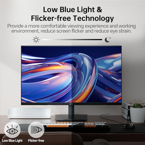 Image of KTC 27 Inch 4K UHD Computer Monitor, IPS 3840x2160 Monitor with HDR400, DCI-P3 95%, 1.07 Billion Colors, HDMI DisplayPort, 60Hz PC Monitor, H27P27