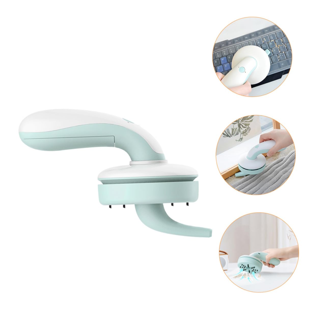 CIYODO Portable Vacuum Cleaner Desktop Vacuum Rechargeable Mini USB Charging Practical Cleaner