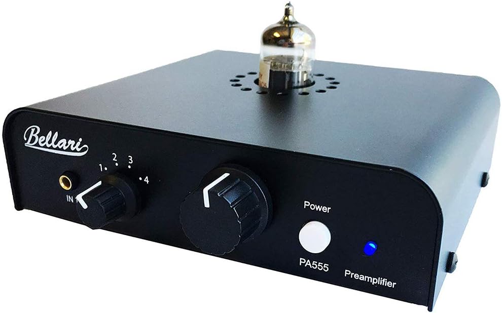 Tube PREAMPLIFIER, Black (PA555)