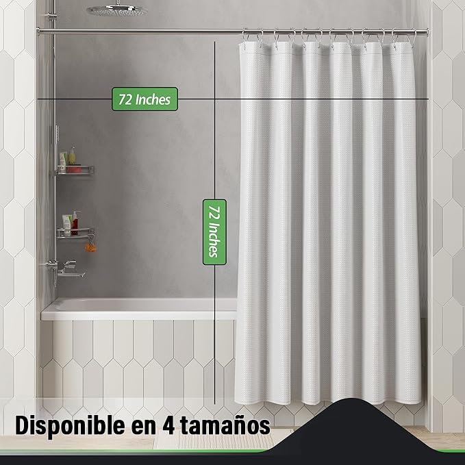 Catálogo para Comprar On-line Cortinas de ducha favoritos de las personas. 28 Imagen adicional