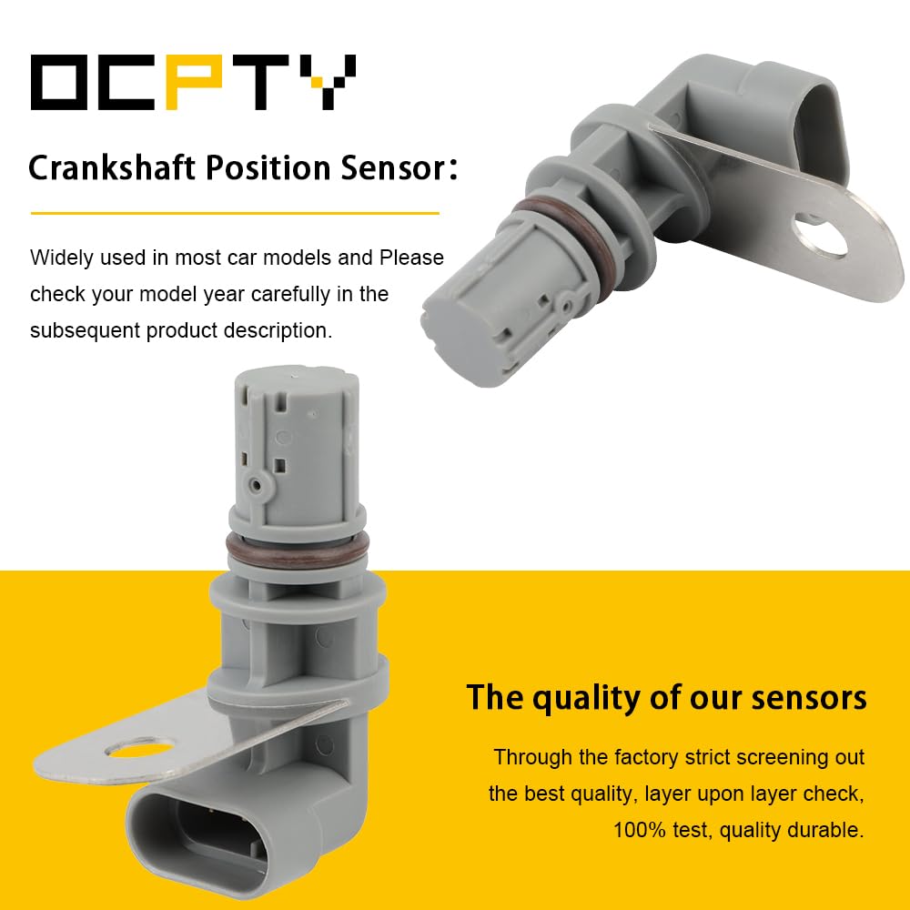 Engine Crankshaft Position Sensor Compatible With Chevy Silverado, Tahoe, Suburban, GMC Sierra, Cadillac Escalade 2006-2019 - Replaces 12585546, 2133520, PC552 - View #8
