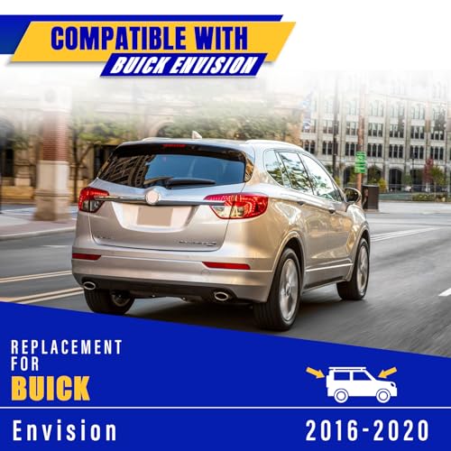 Image of 3 wipers Replacement for 2016-2020 Buick Envision, Windshield Wiper Blades Original Equipment Replacement - 24 inch /18 inch /12 inch (Set of 3) U /J HOOK