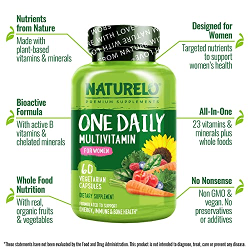 Naturelo 1D-WOMEN-60 One Daily Multivitamin thumb #3