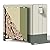 Log Rack Cover 4ft Firewood Rack Cover 600D Heavy Duty Oxford Fabric Fireplace Logs Holder Covering with PVC Backing Waterproof and Weatherproof
