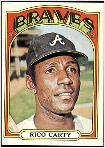 1972 Topps #740 Rico Carty Braves NR-MT 424333 Kit Young Cards
