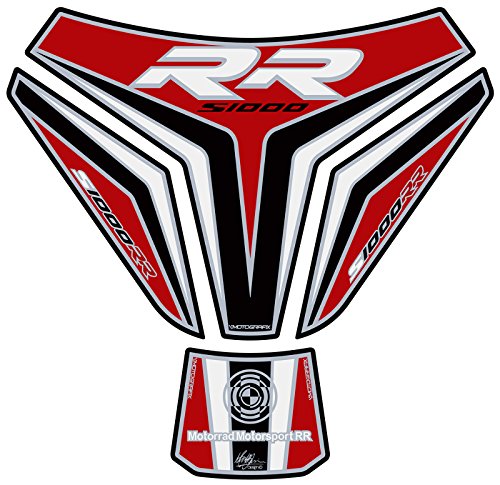 MOTOGRAFIX タンクパッド BMW S1000RR 15- レッド/ホワイト/ブラック MT-TB023RKW