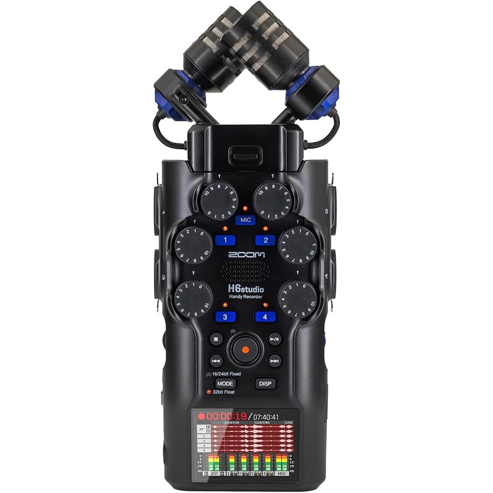 Amazon | ZOOM ズーム H6studio ハンディレコーダー ブラック