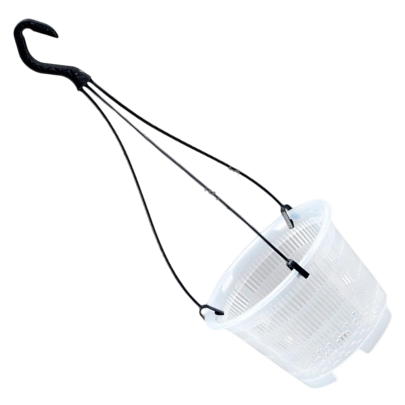 Kaeltsyn Durability Orchids Hanging Pots Outdoor Planter Baskets Balcony Decoration Space Saving Flower Vase for Plant Hangers Orchids Hanging Flowerpots