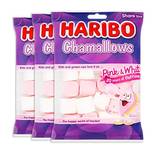 Image of HARIBO Chamallows Pink & White, Share Size, 3 X 140 g