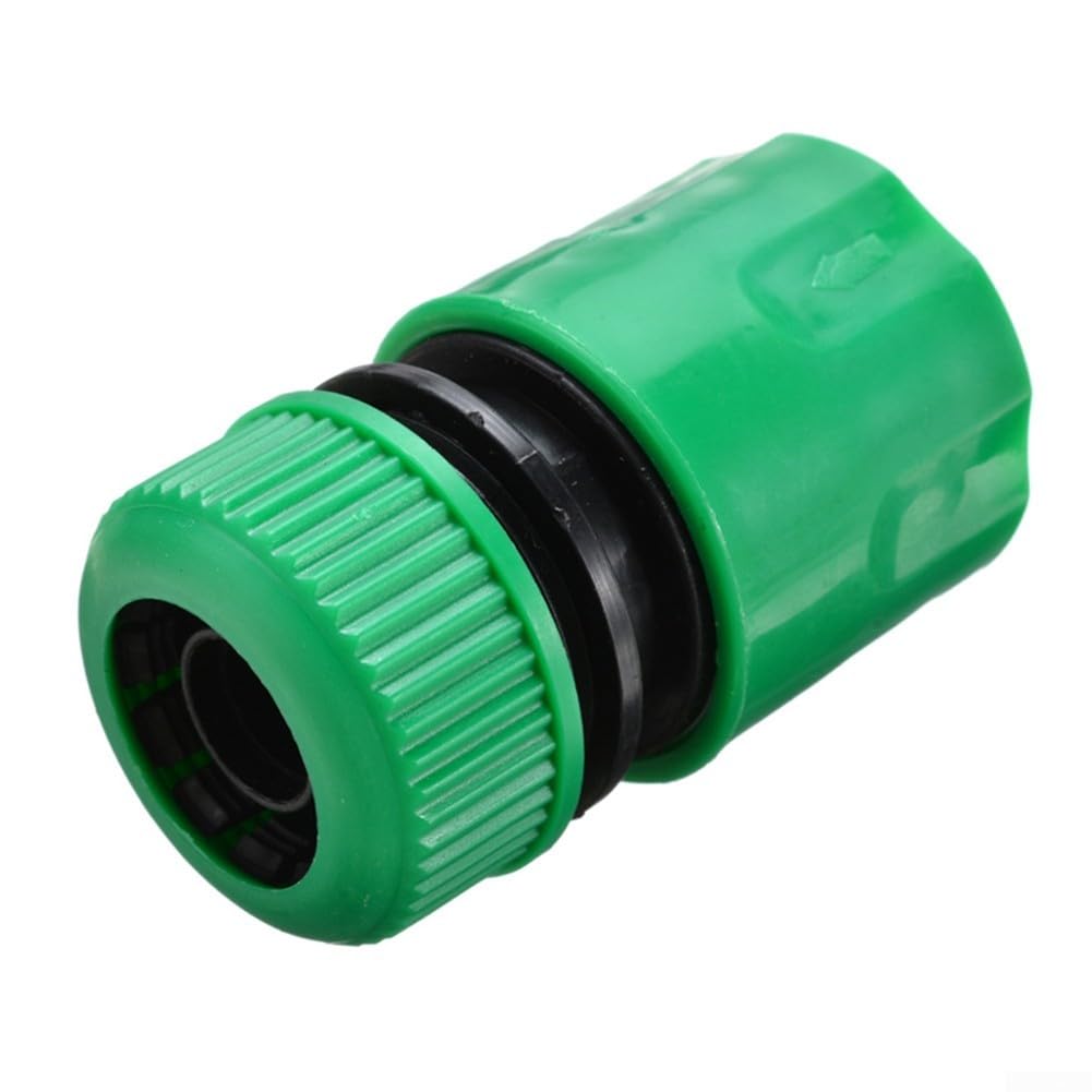 100 conectores de manguera de jardín para acoplamiento rápido para grifo de 1/2 pulgadas, adaptador para sistema de riego, balcón, flores, riego de coche, lavado de coches