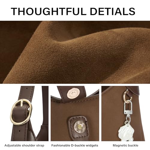 Save on CLUCI Vegan Leather Hobo Bag with Code 3RFIU5Y4 - Image 5