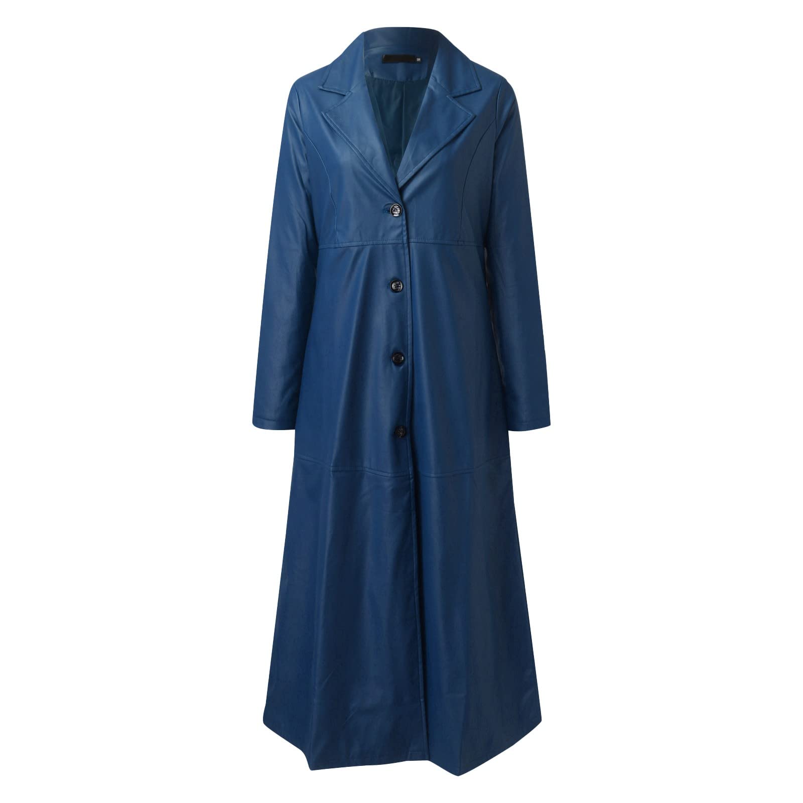giacca a vento da donna Taglie Forti Trench Donna giacca autunnale per transizione Autunnale Trenchcoat con risvolto e maniche lunghe Cappotto Softshell Coat Calda con Tasche