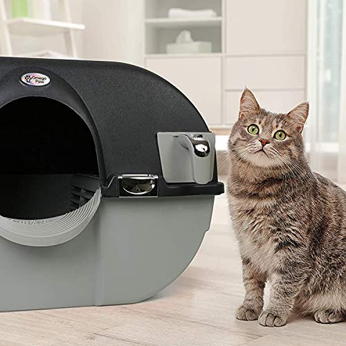 Omega Paw EL-RA15-1 Elite Roll 'n Clean arenero autolimpiante - Imagen 5