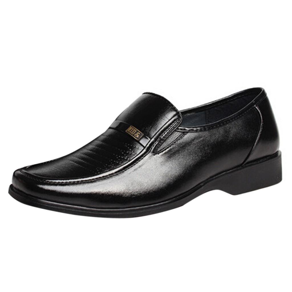 Hee grand Men Fashion Formal Business PU Leather Shoes