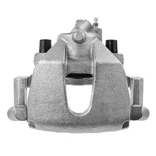 Image of Detroit Axle - Pair Front Disc Brake Calipers with Brackets Replacement for 2004 Mazda 3 (2.0L)