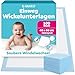 Wickelunterlage Einweg 100 Stück – Wickelauflage Baby 40 × 60 cm, saugstark & auslaufsicher, hygienische Wickelunterlagen für zuhause & unterwegs