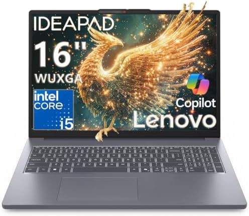 Lenovo 16" Business Laptop, 16GB RAM, 512GB SSD, Intel 8-Core i5-...